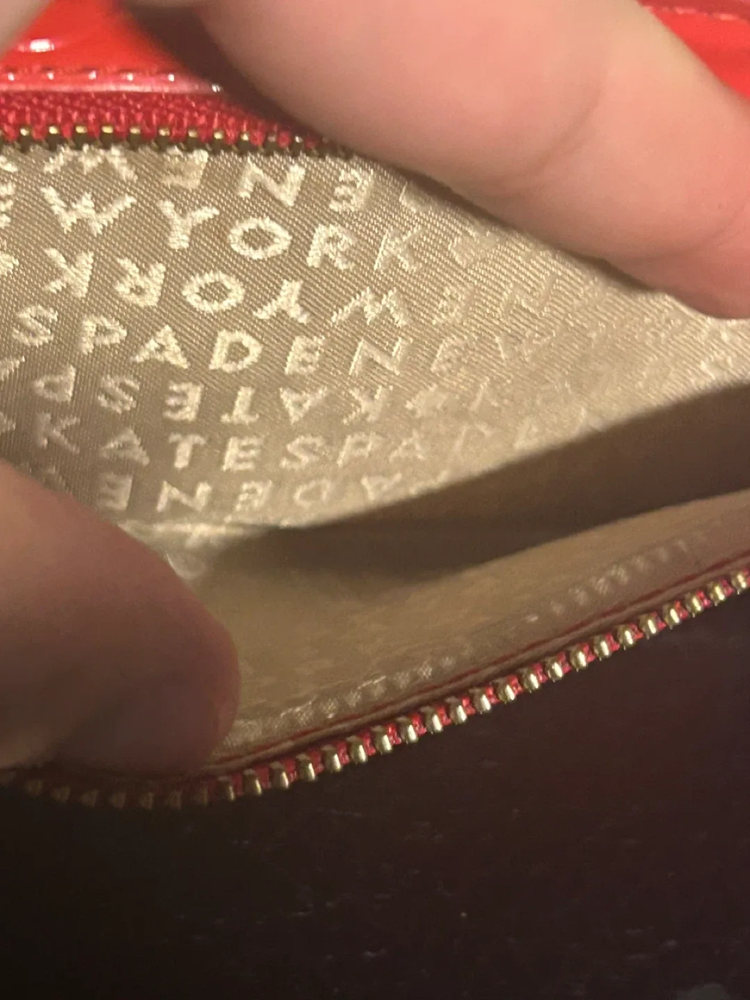 Kate Spade Red Polka Dot Wallet image indicator(5)