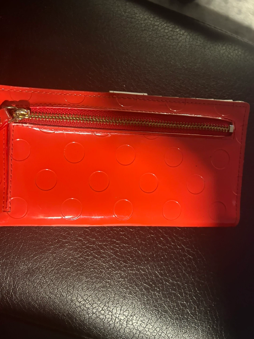 Kate Spade Red Polka Dot Wallet - photo 2
