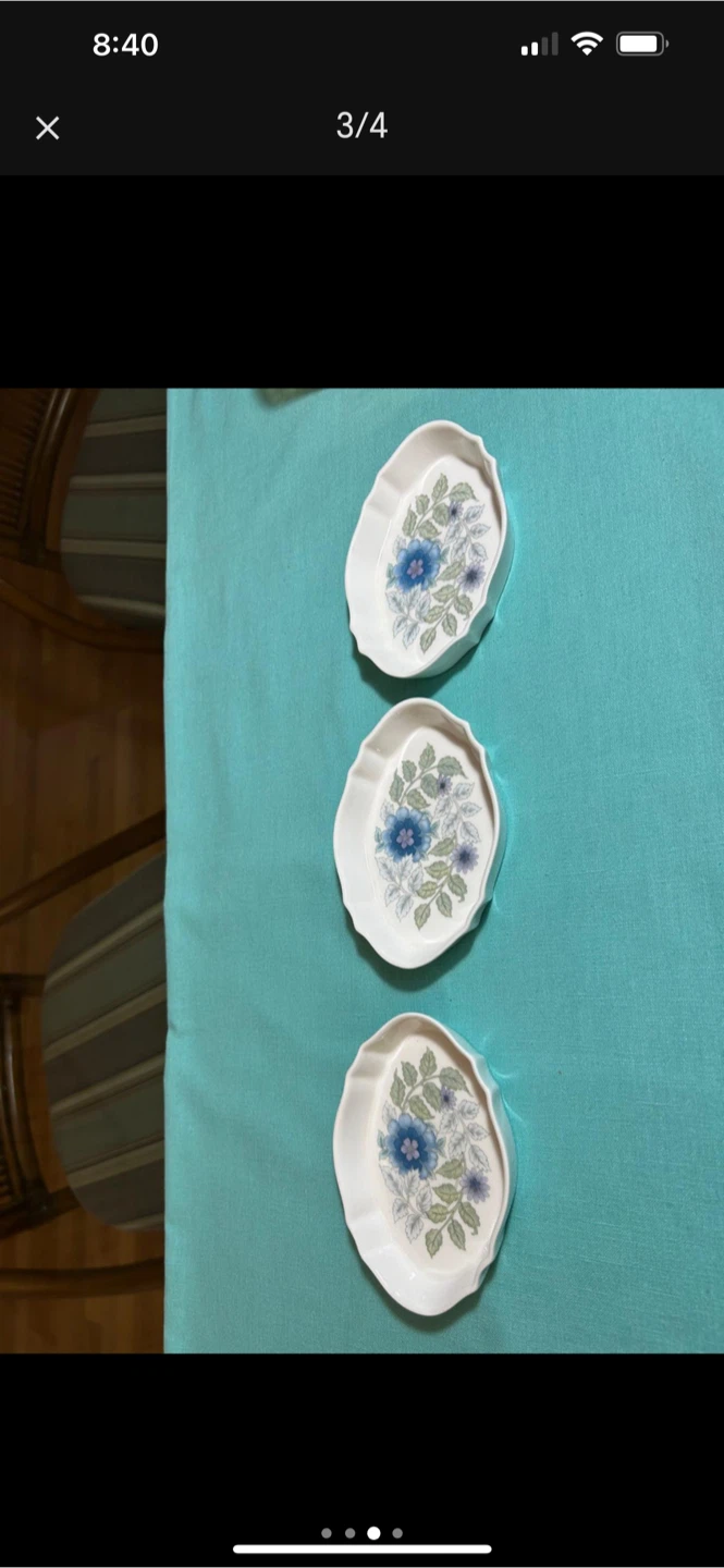 Wedgwood Clementine Trinket Dishes - photo 2