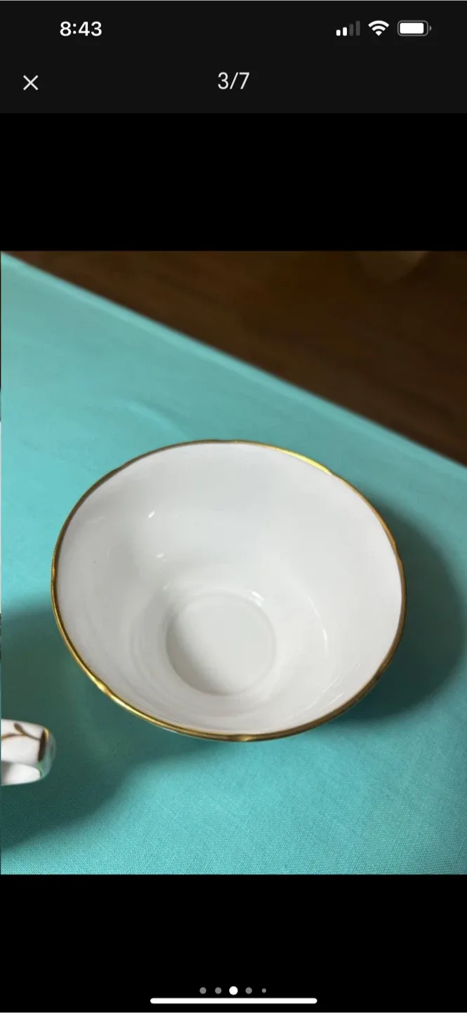 Royal Stafford Tea Cup & Creamer Set image indicator(3)