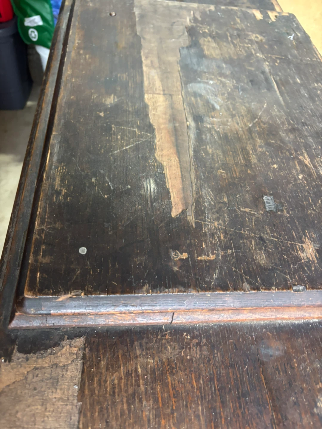 Antique Singer Sewing Machine Table - photo 5