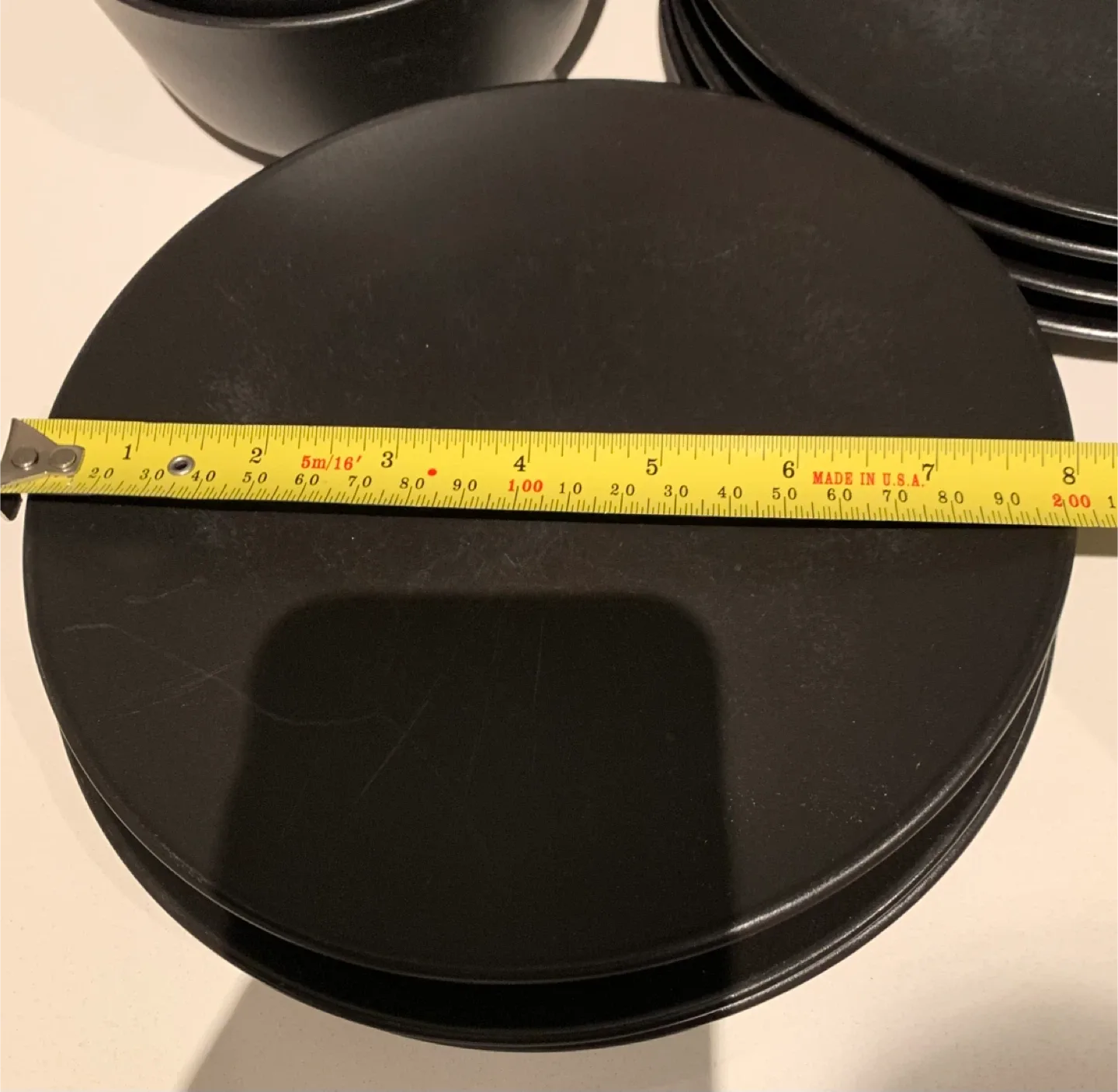 Black Dinnerware Set (Plates & Bowls) image indicator(5)