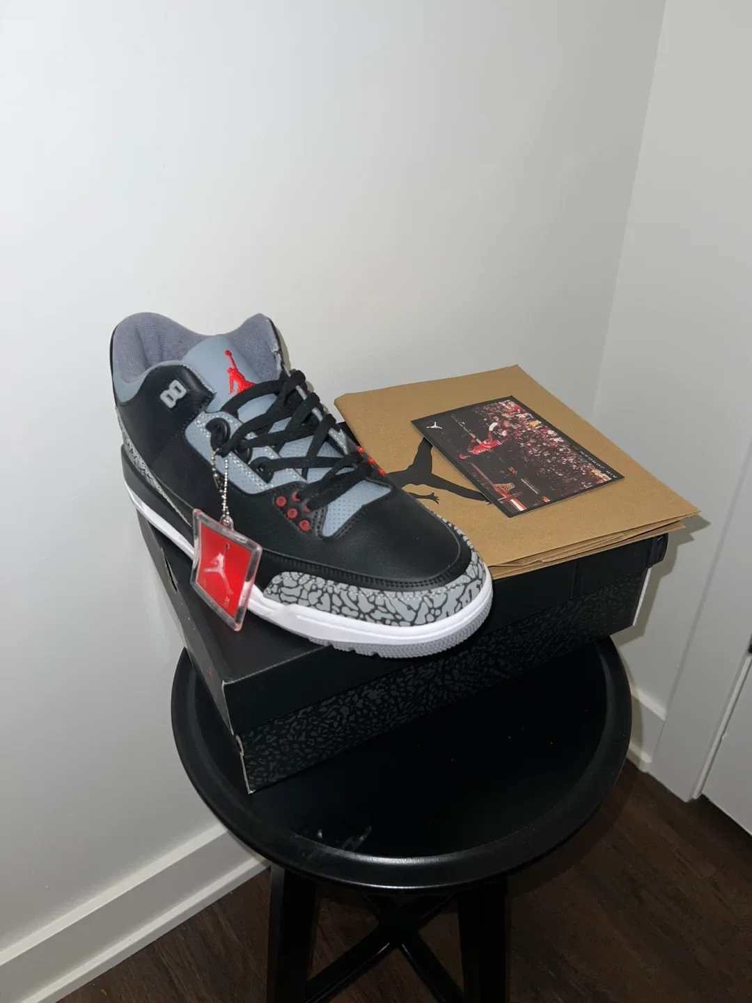 Nike Air Jordan 3 Retro Black Cement US 11 image indicator(8)