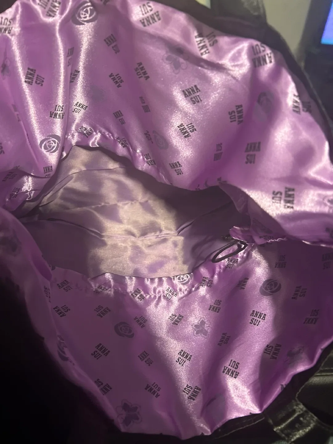 Anna Sui Black Tote Bag image indicator(4)