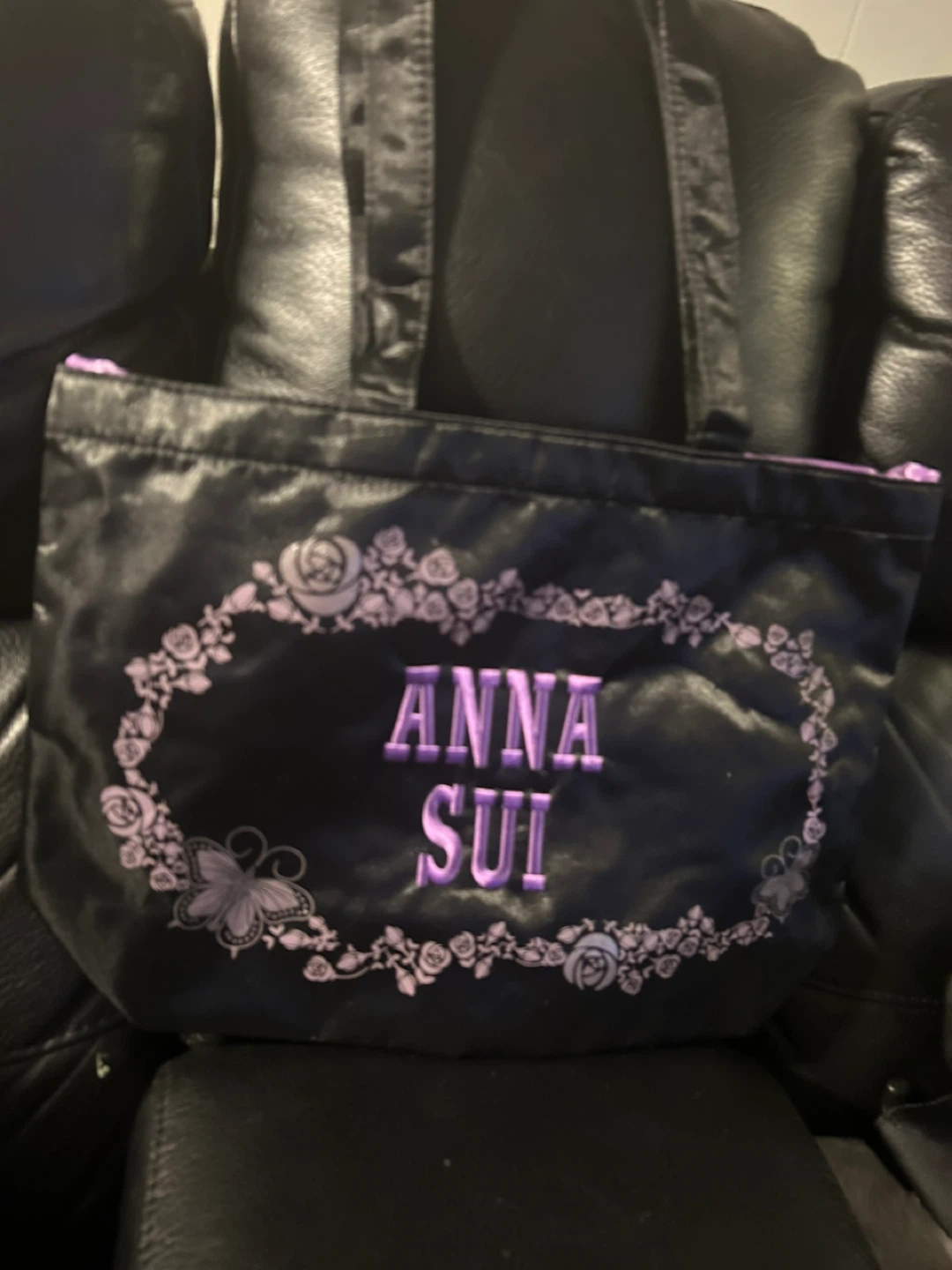 Anna Sui Black Tote Bag - photo 2