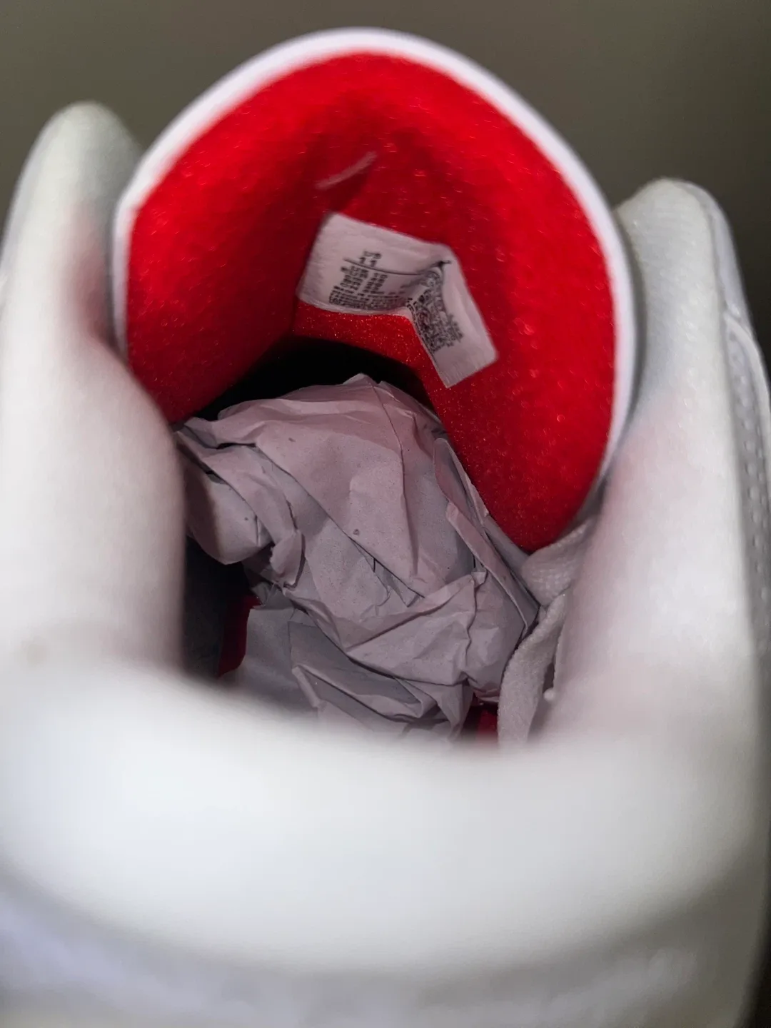 New Air Jordan 3 Retro White/Red Size 11 image indicator(8)