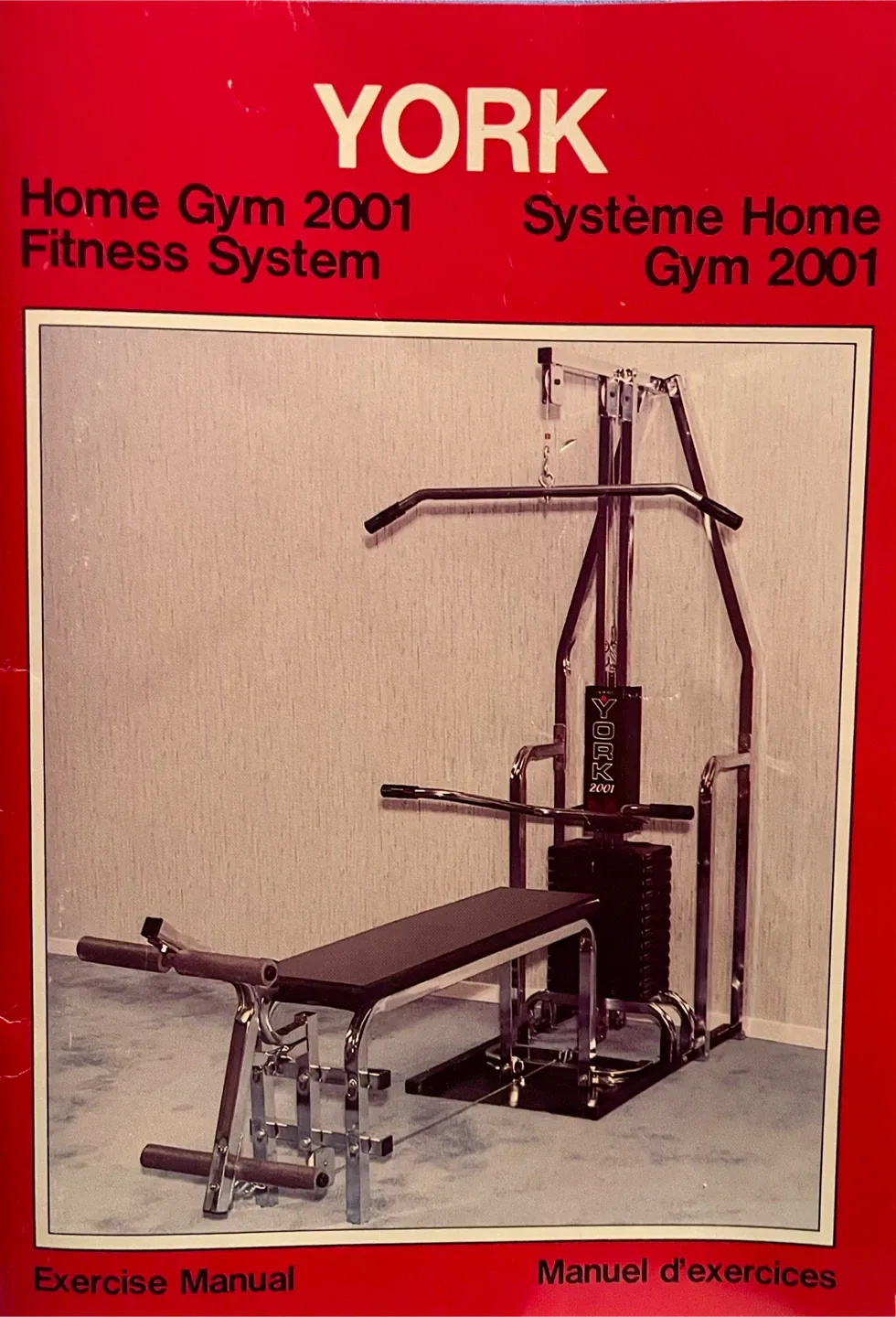 Home Gym!! YORK Home Gym 2001 + Manual image indicator(2)