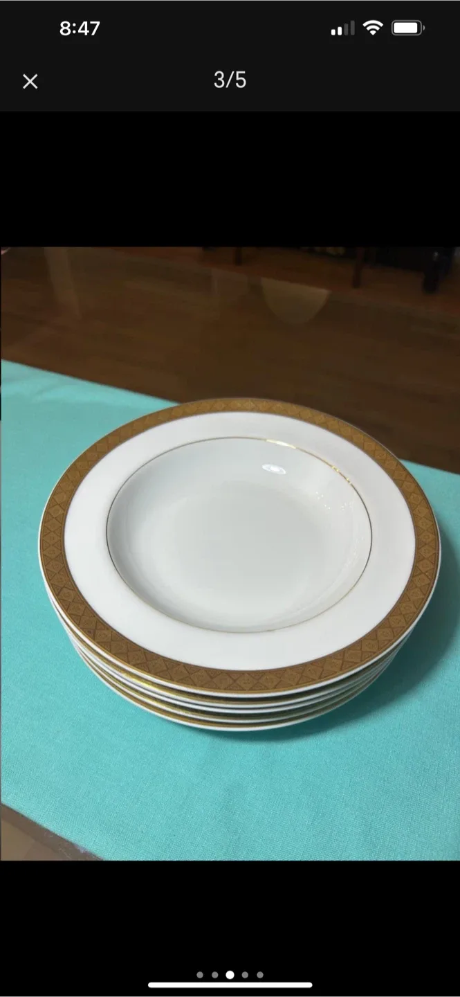 Rosedale Fine China Soup Bowls - 4 thumbnail