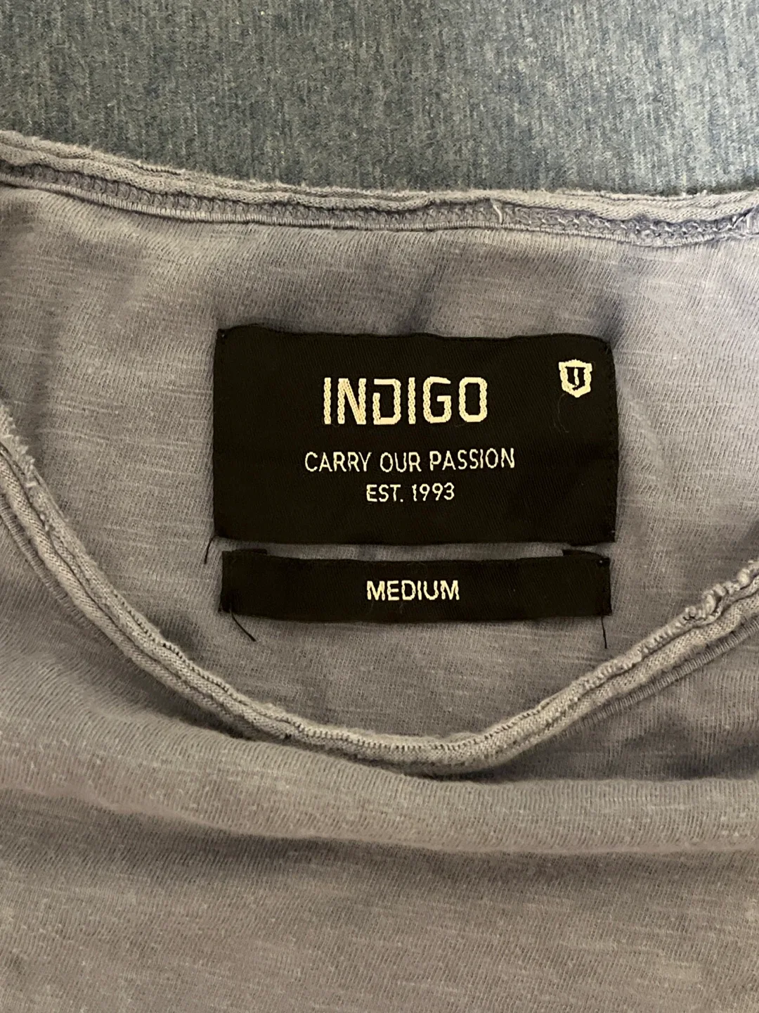 Indigo Carry Our Passion T-Shirt - Size Medium image indicator(2)