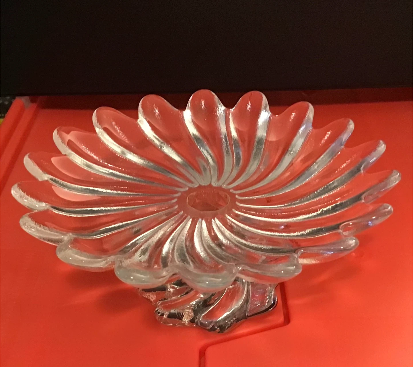 🤩8” Heavy Glass Pedestal