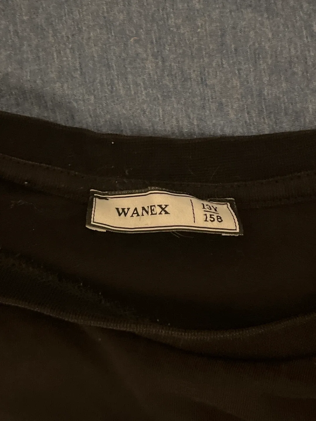Wanex Black T-Shirt Size 158 image indicator(2)