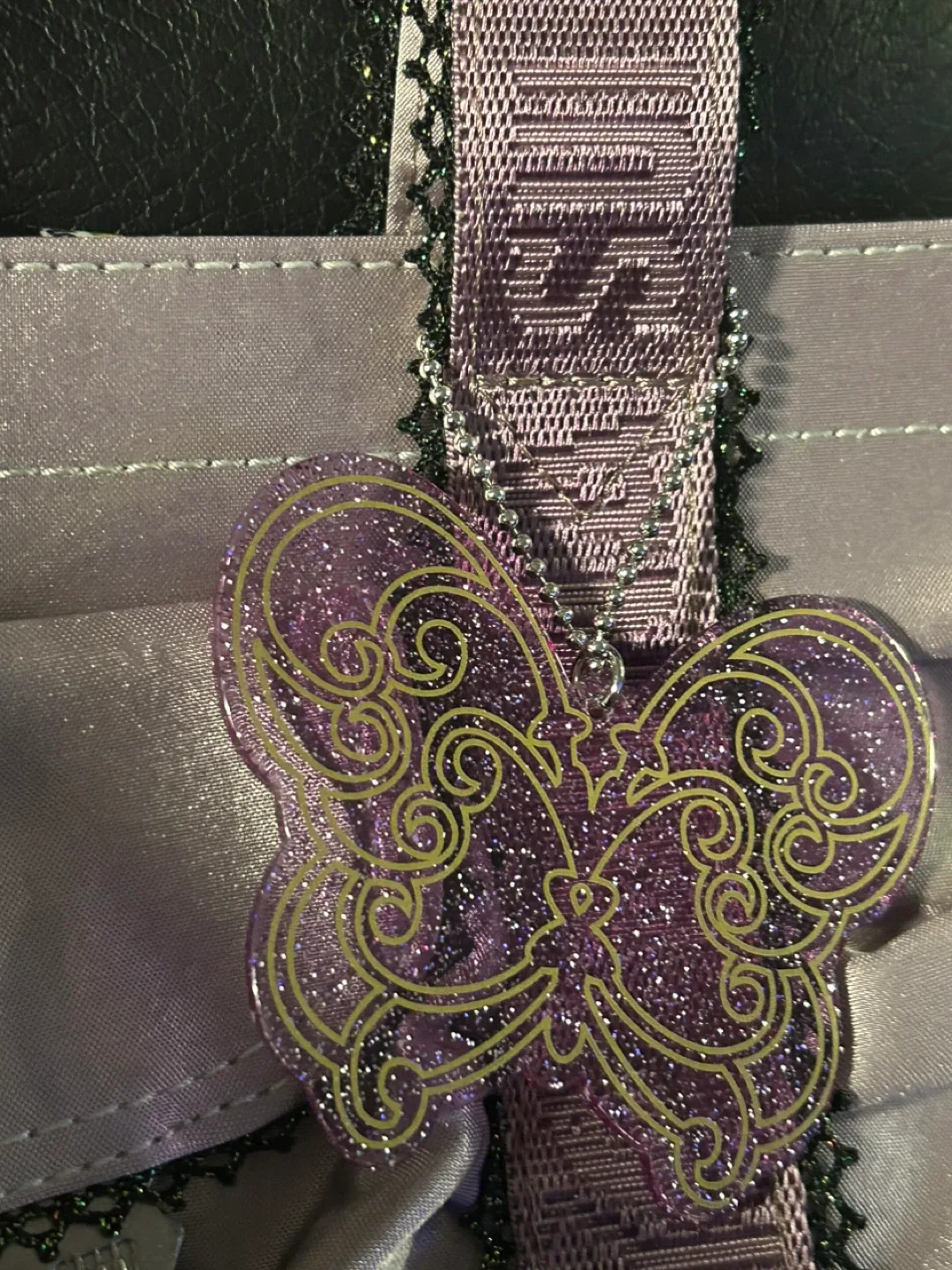 Anna Sui Lilac Tote Bag image indicator(6)