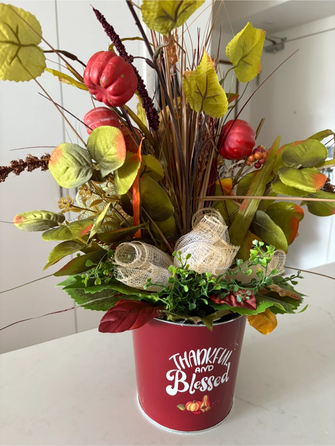 Fall Floral Arrangement - Thankful & Blessed - photo 2