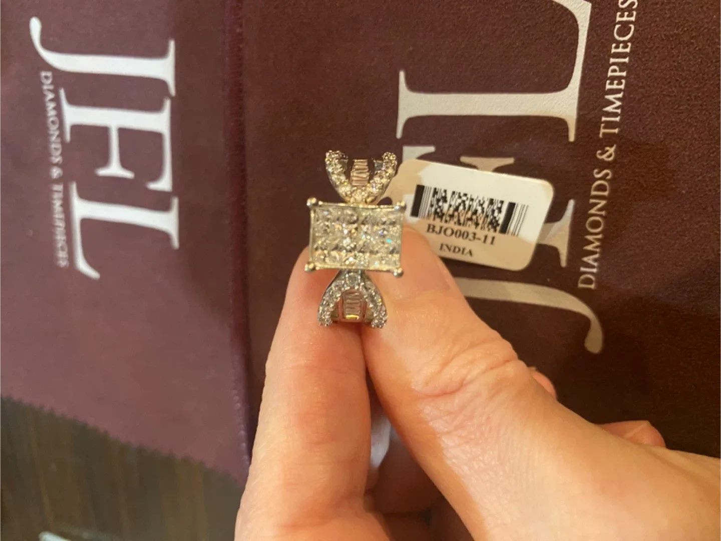 Silver diamond Ring - BJO003-11 image indicator(3)