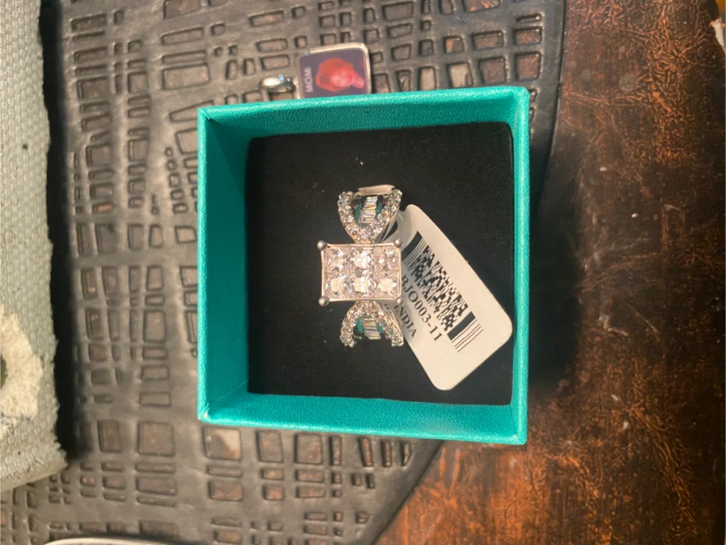 Silver diamond Ring - BJO003-11 image indicator(2)