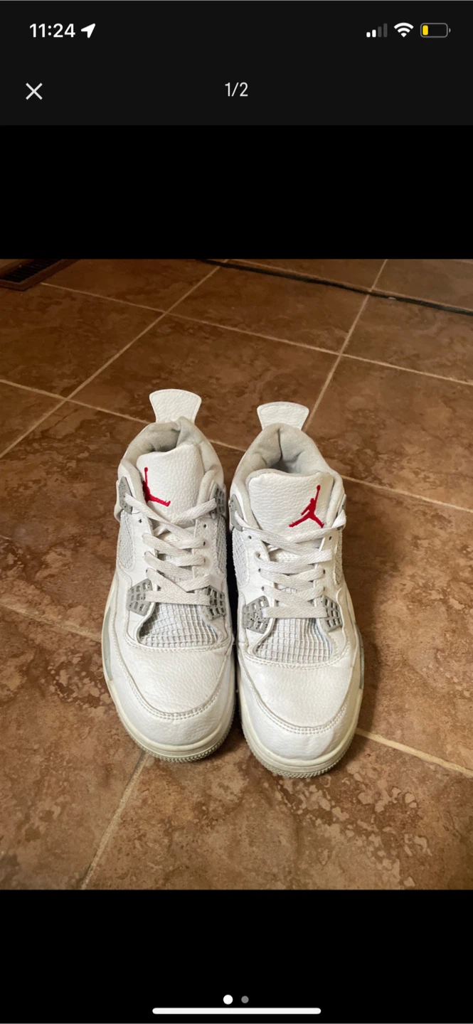 Air Jordan 4 Retro White Oreo - photo 2
