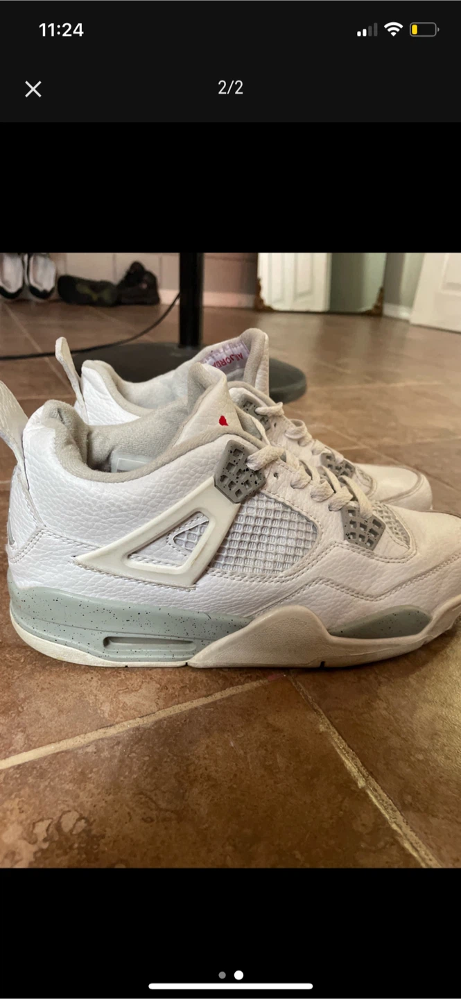 Air Jordan 4 Retro White Oreo