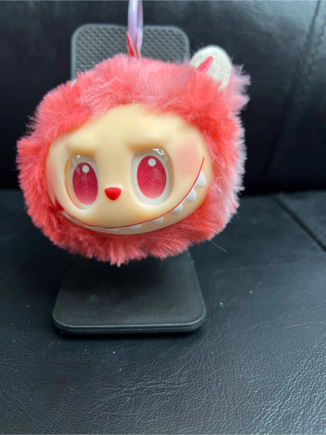 Fluffy Red Monster Toy