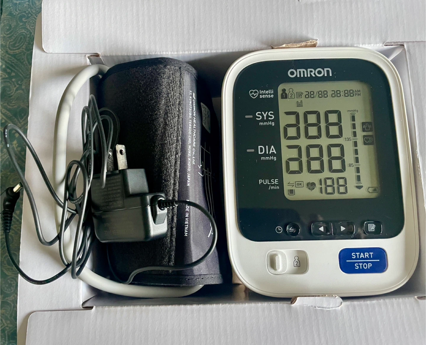 Omron Blood Pressure Monitor