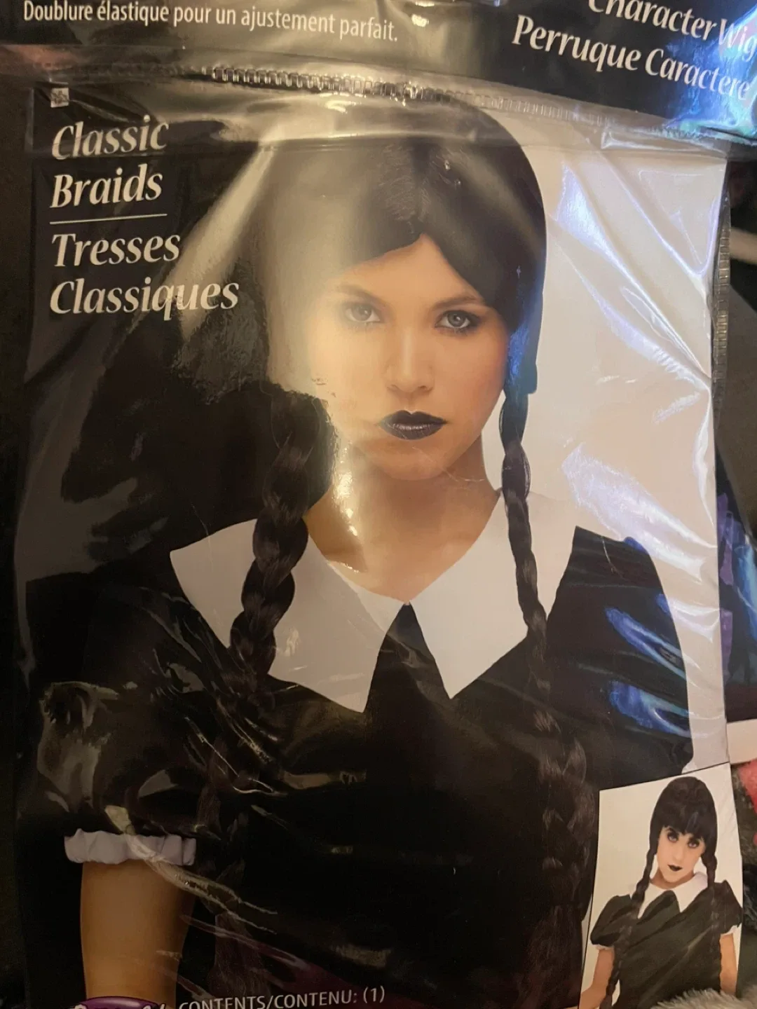 Wednesday Addams Adult Plus XXL 18-20 Costume image indicator(3)