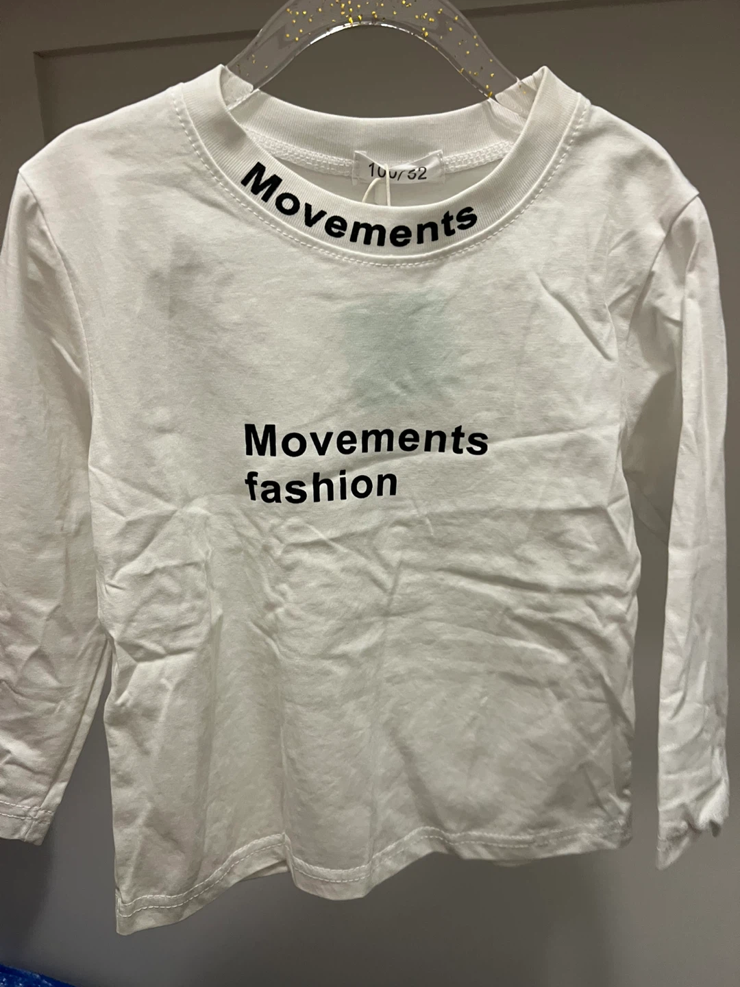 Movements Fashion White Long Sleeve Shirt - Size 100/52