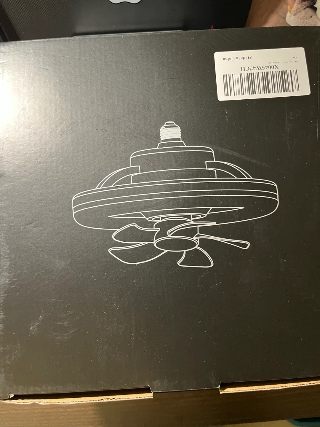 Brand new LED Fan Light - 360° Rotation image indicator(2)