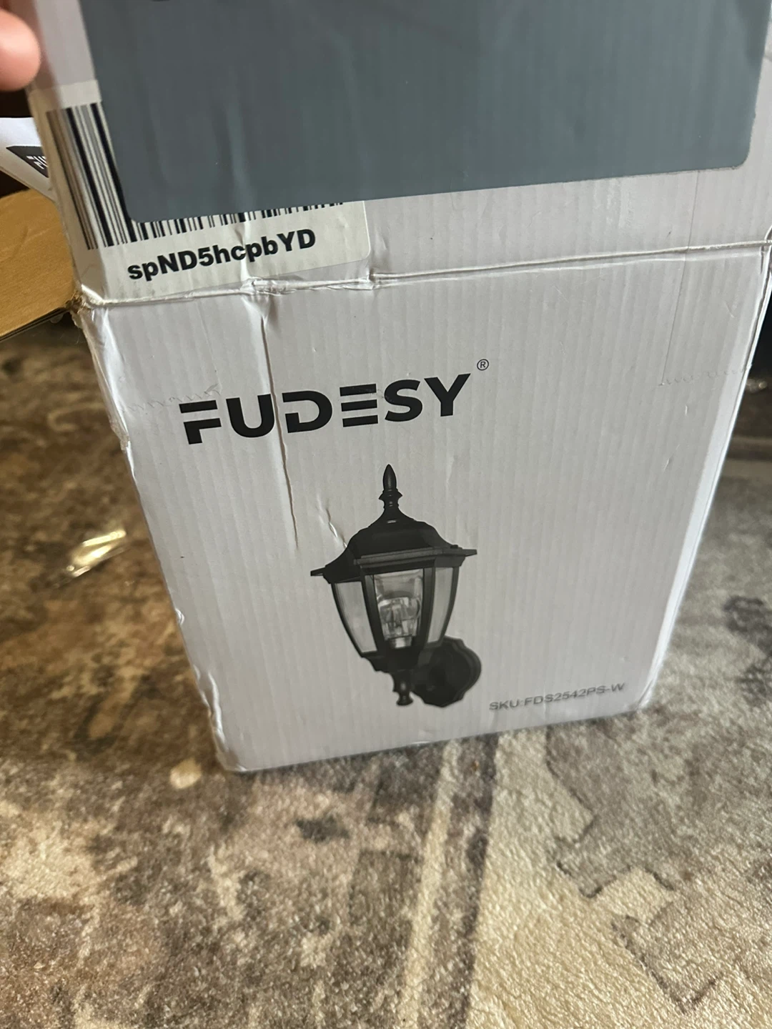 New Fudesy Outdoor Wall Lantern - White - photo 3
