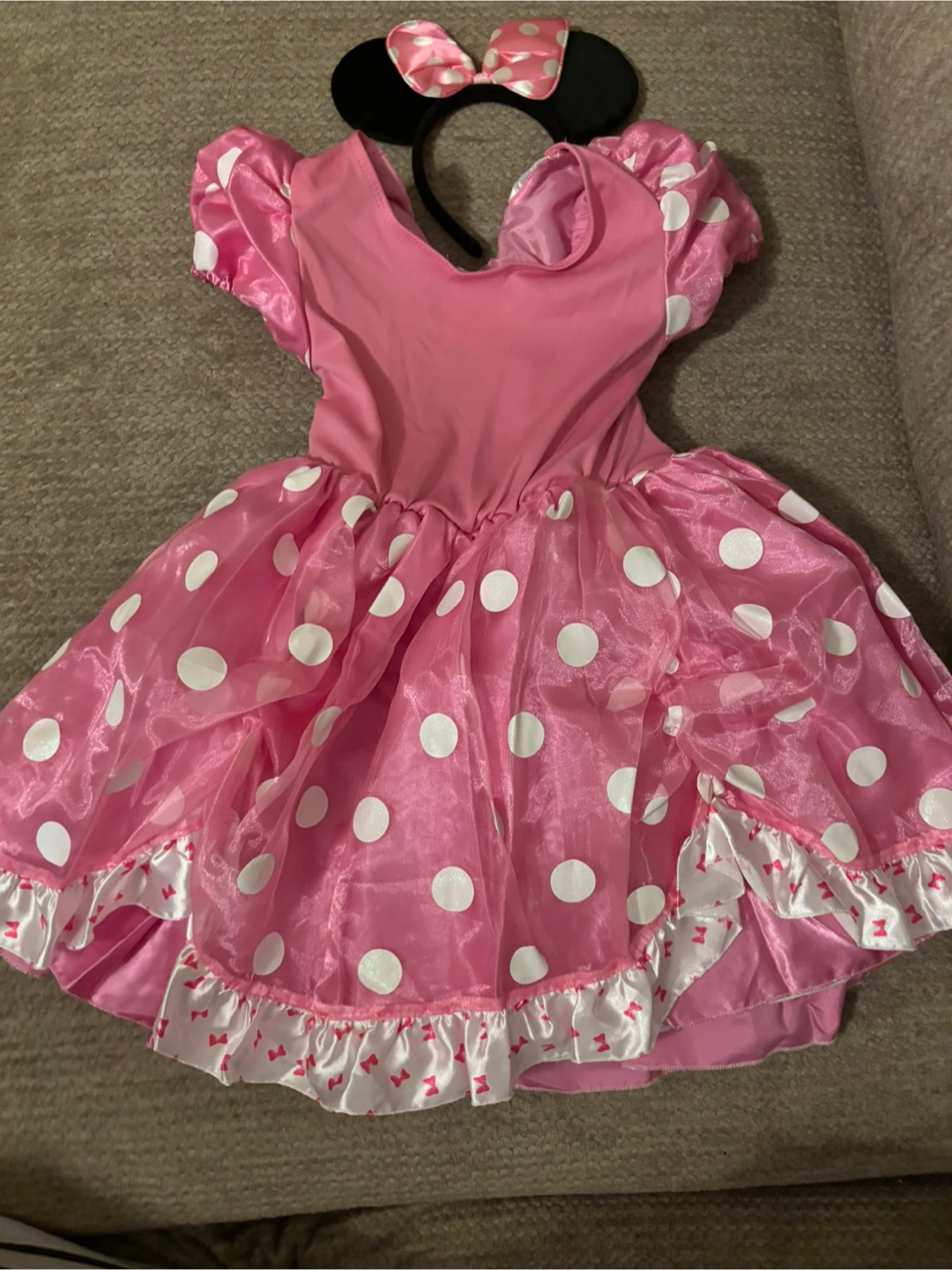 Minnie Mouse Pink Polka Dot Costume - photo 2