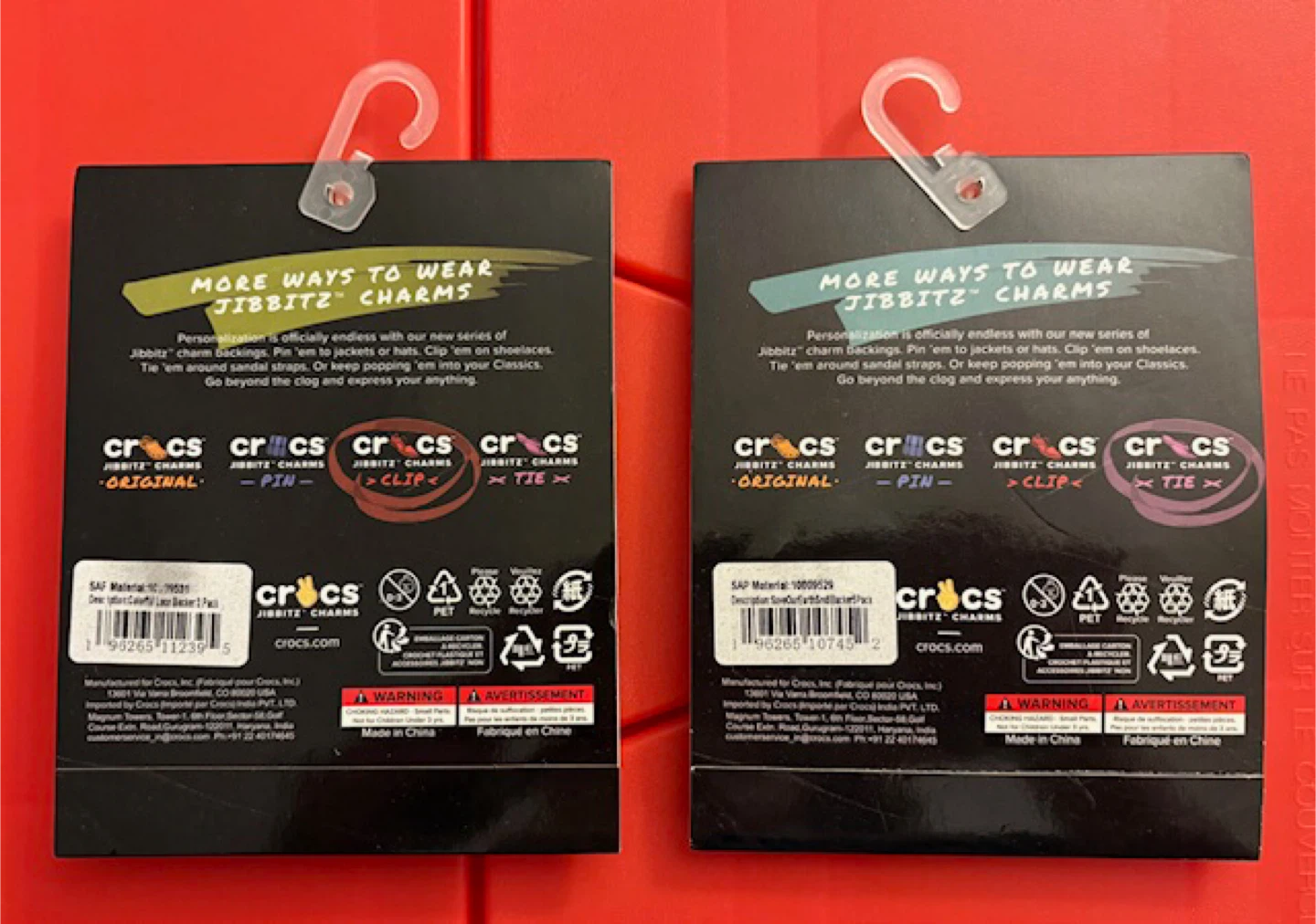 🤩New Crocs Jibbitz Charms - Clip 'Em & Tie 'Em - photo 2