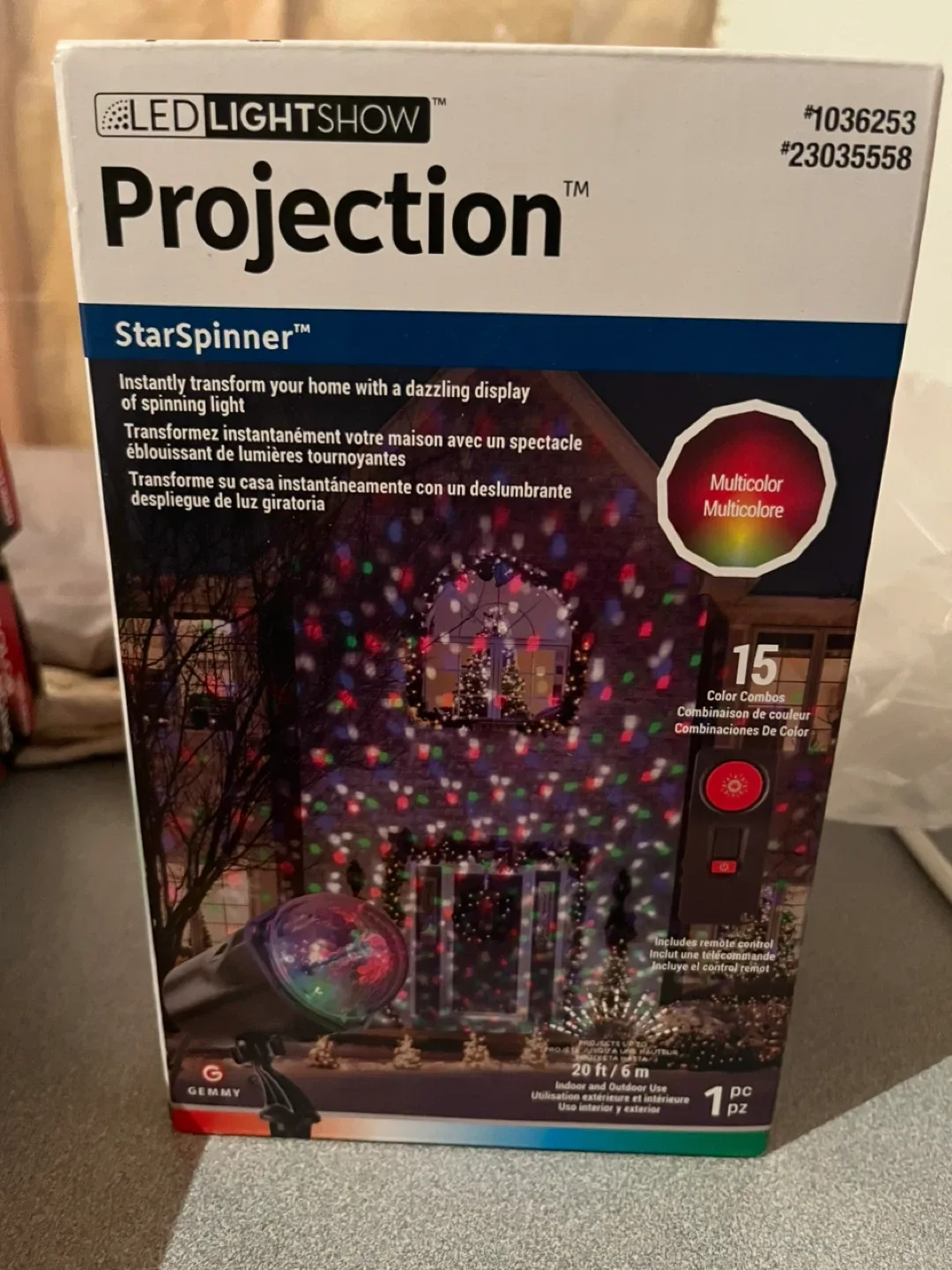 LED Lightshow Projection StarSpinner - Holiday Decor