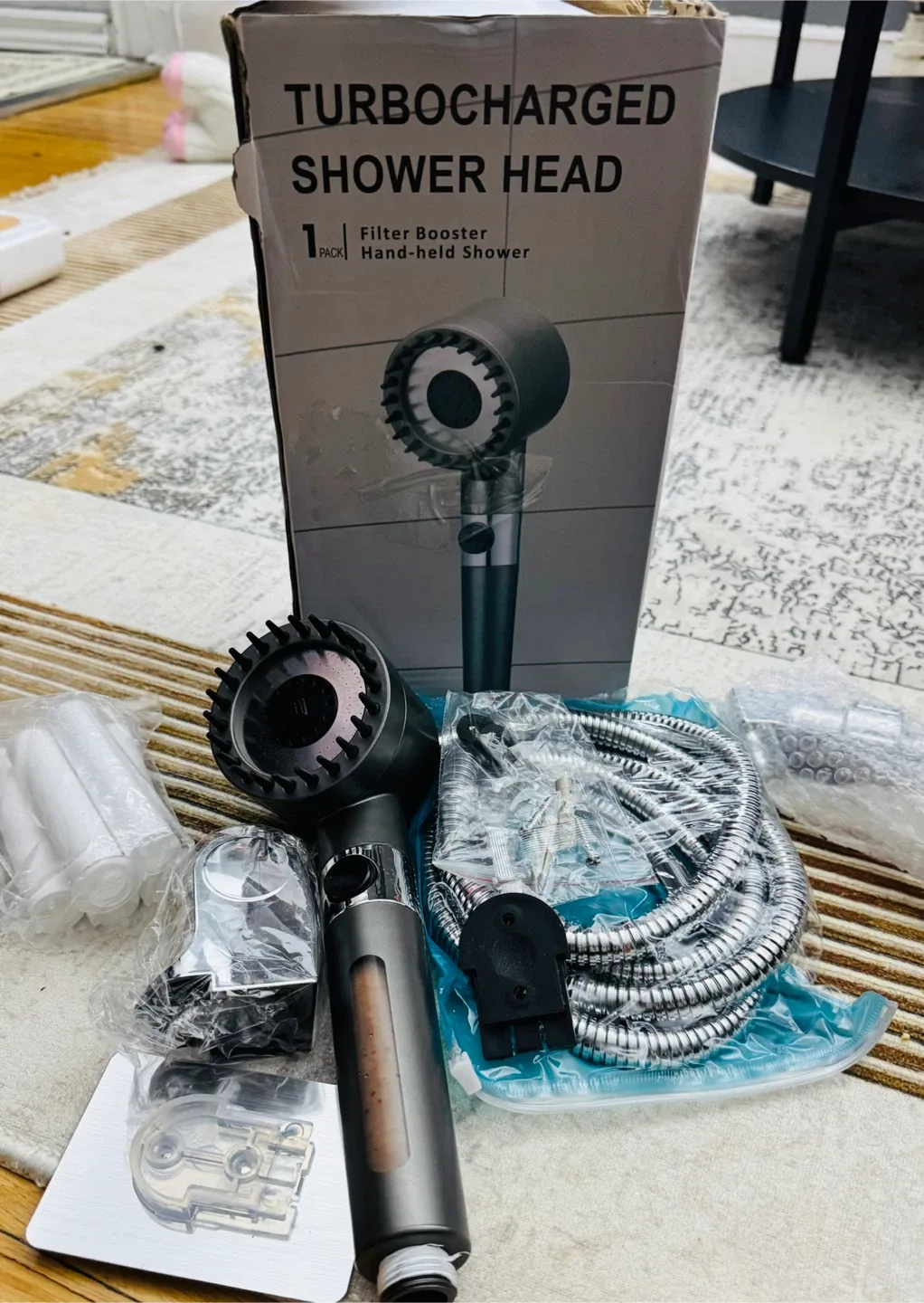 Turbocharged Shower Head - Filter Booster thumbnail