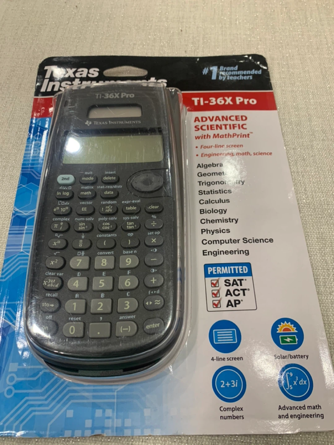 Texas Instruments TI-36X Pro Calculator - photo 3