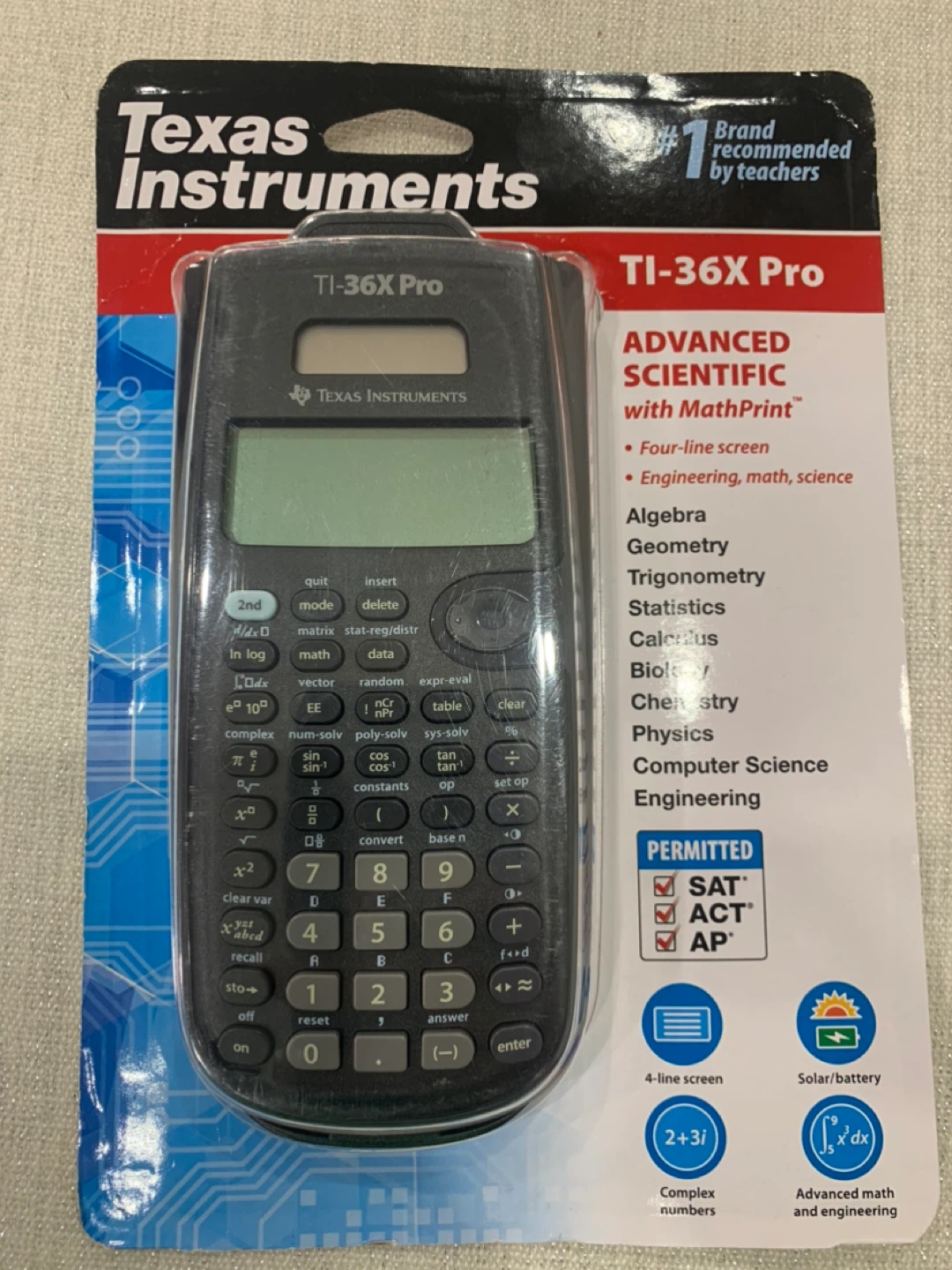 Texas Instruments TI-36X Pro Calculator - photo 5