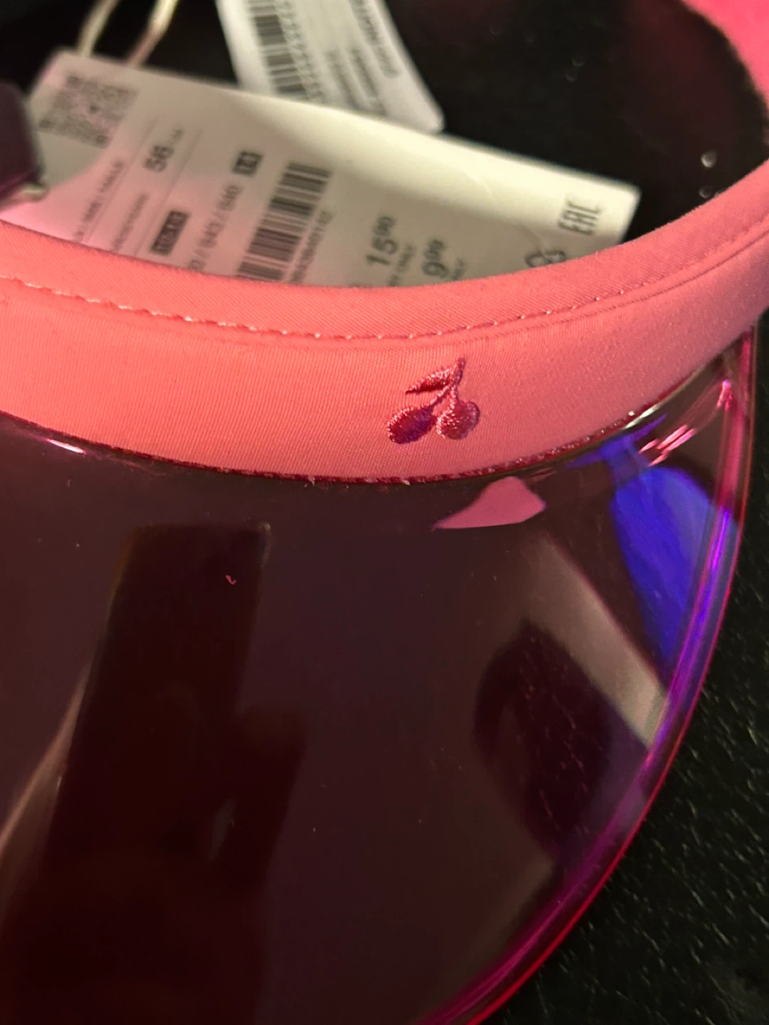 Zara Pink Visor Headband - New with Tags! - photo 2