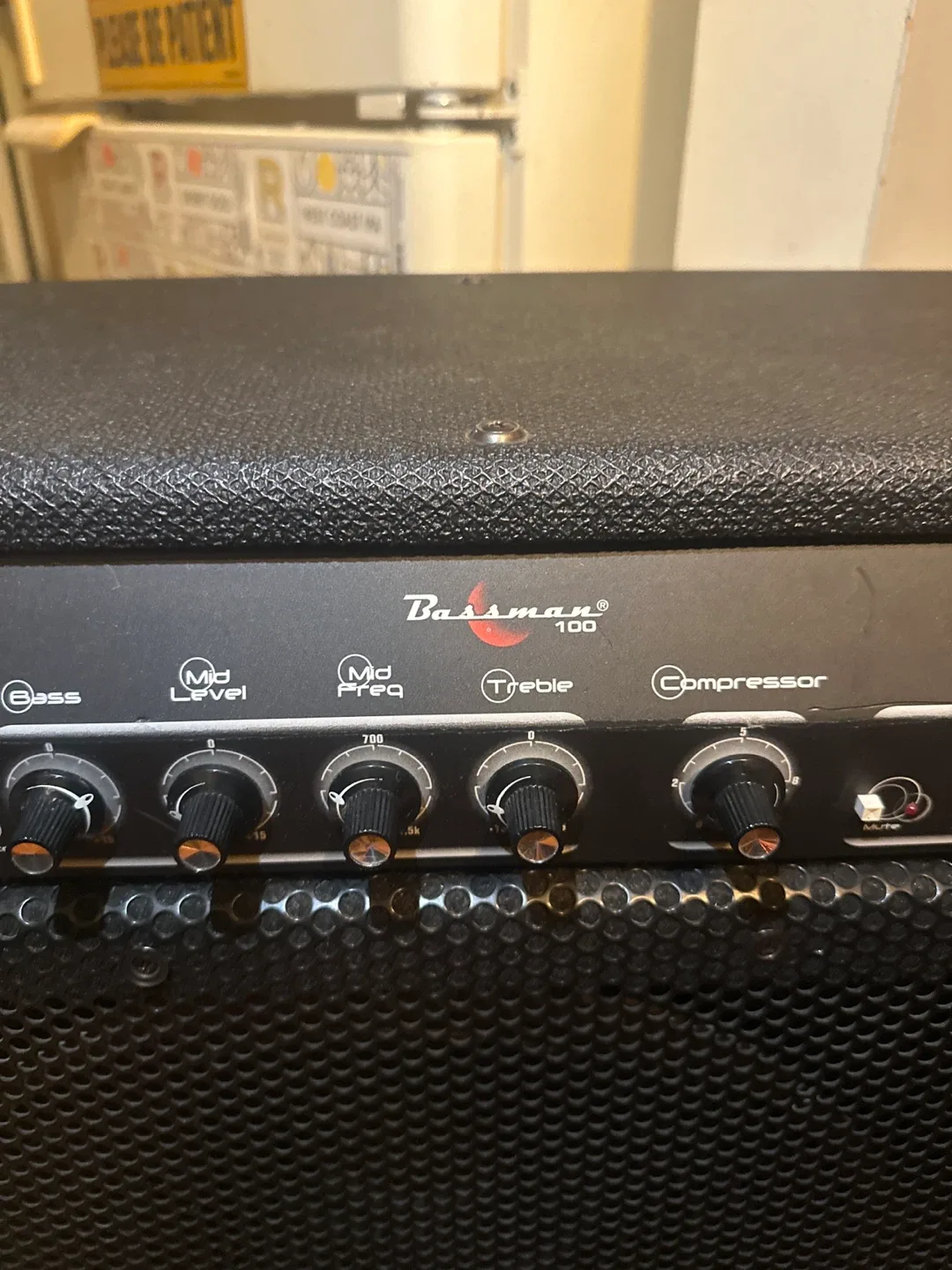Fender Bassman 100 Bass Amplifier image indicator(2)