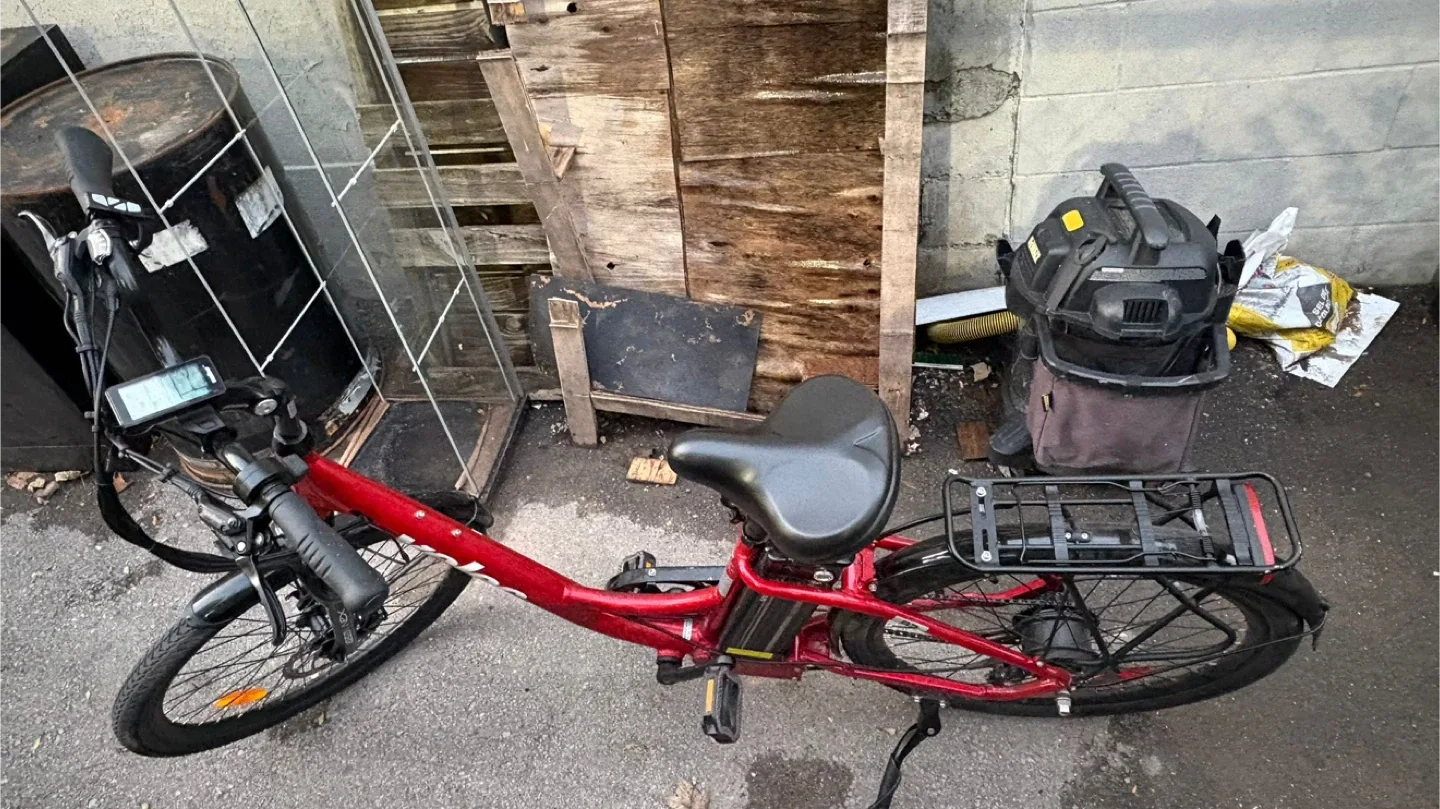 Velec Red E-Bike image indicator(3)