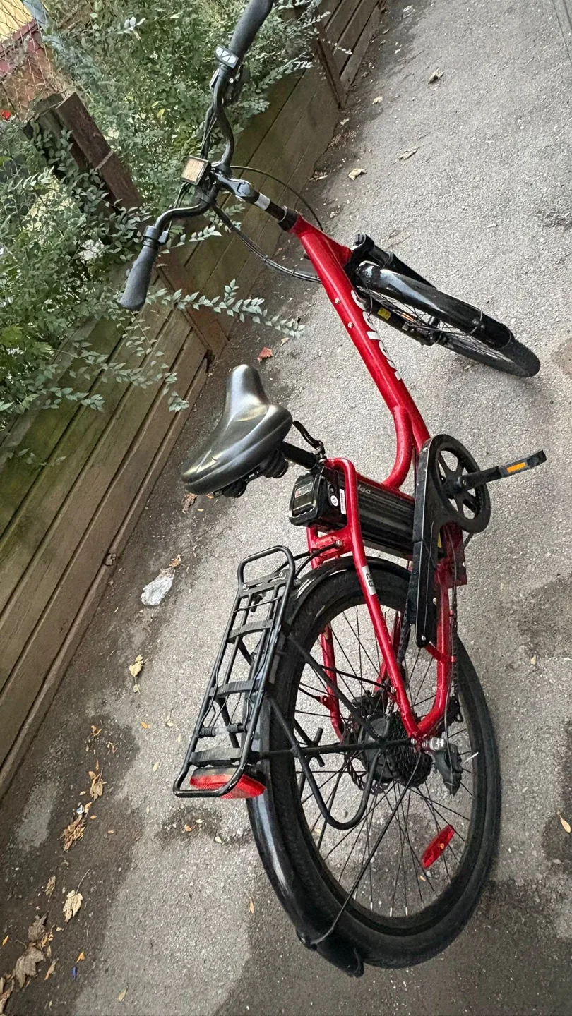 Velec Red E-Bike image indicator(5)