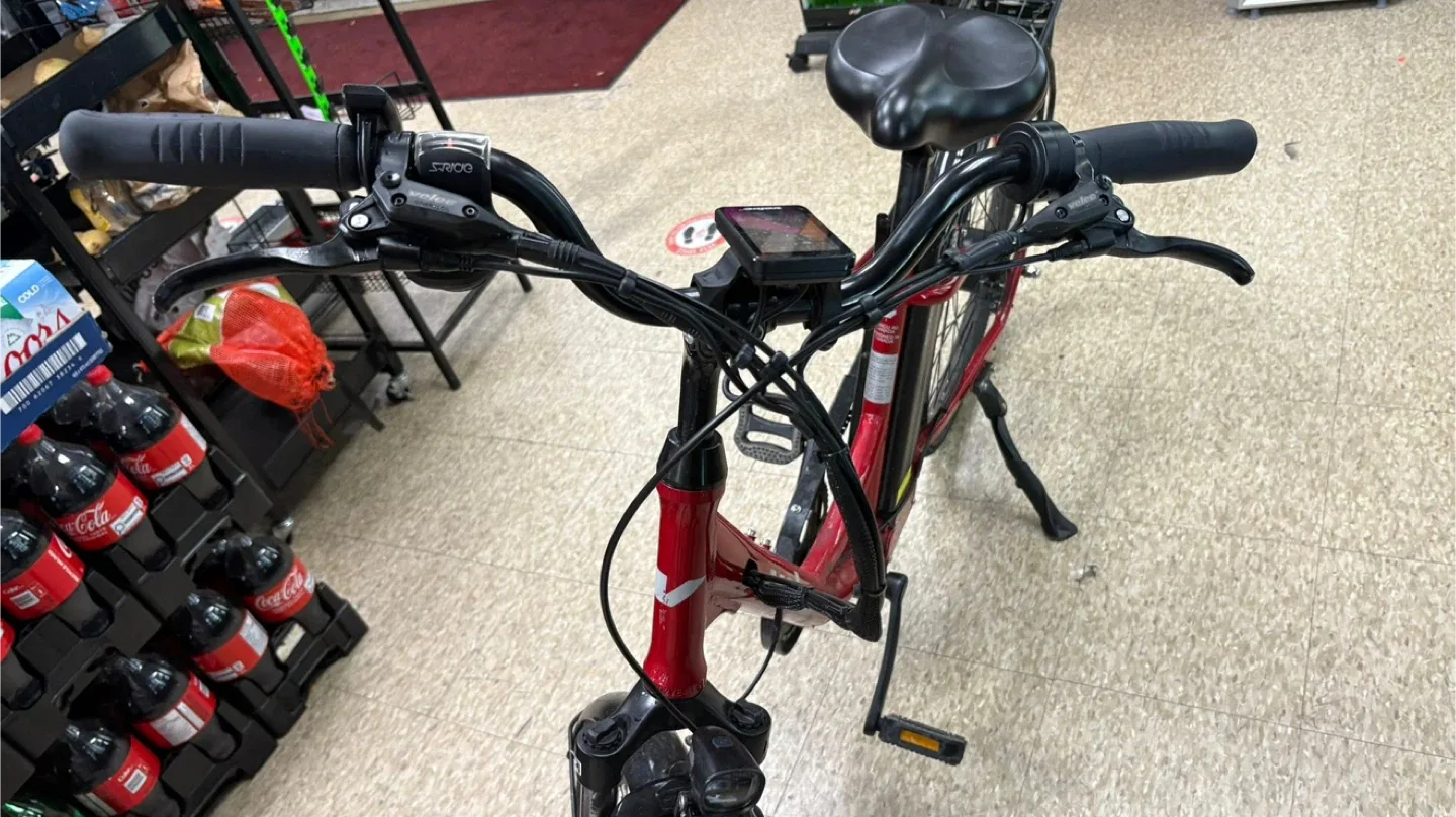 Velec Red E-Bike image indicator(7)