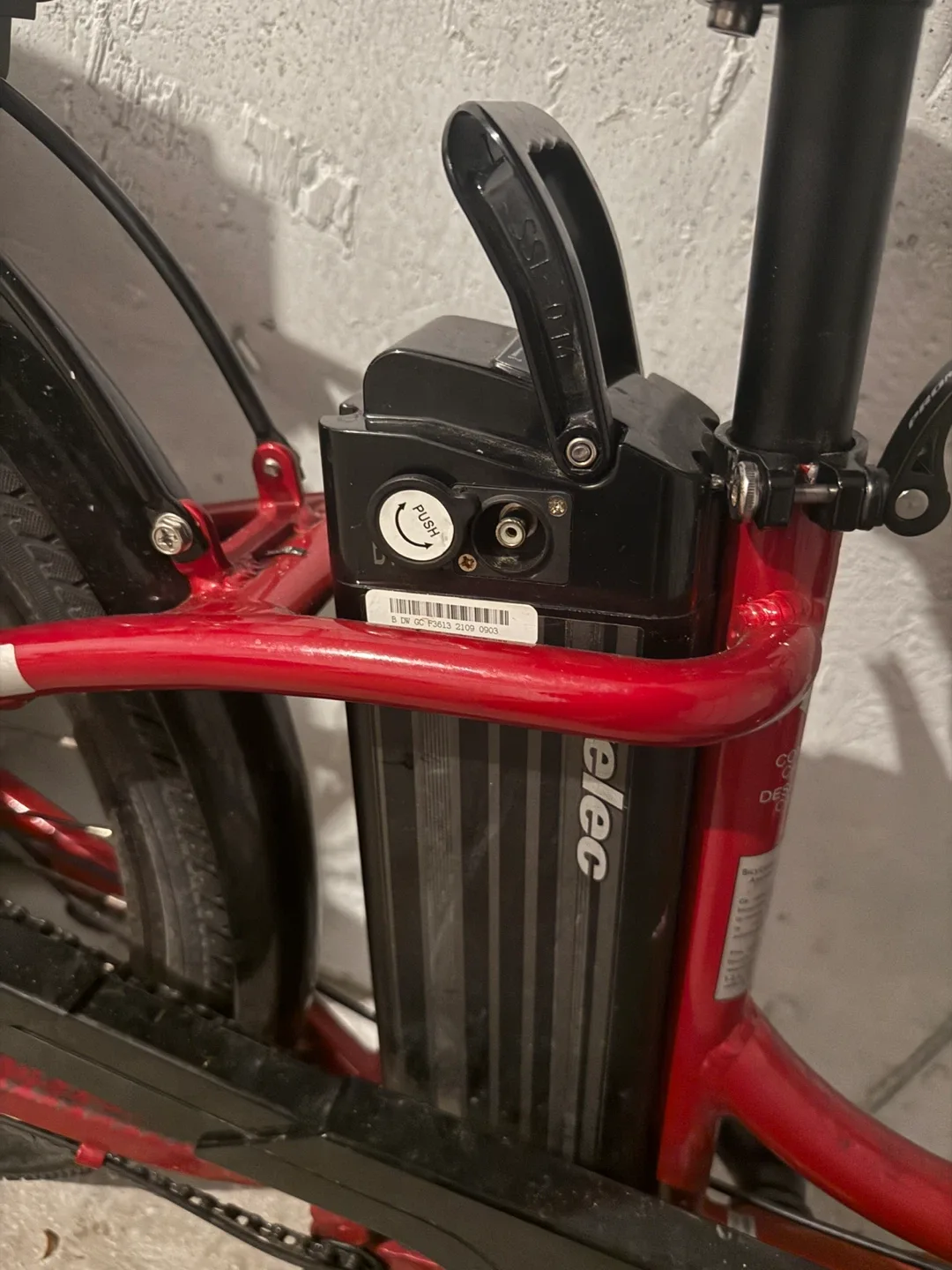 Velec Red E-Bike image indicator(8)