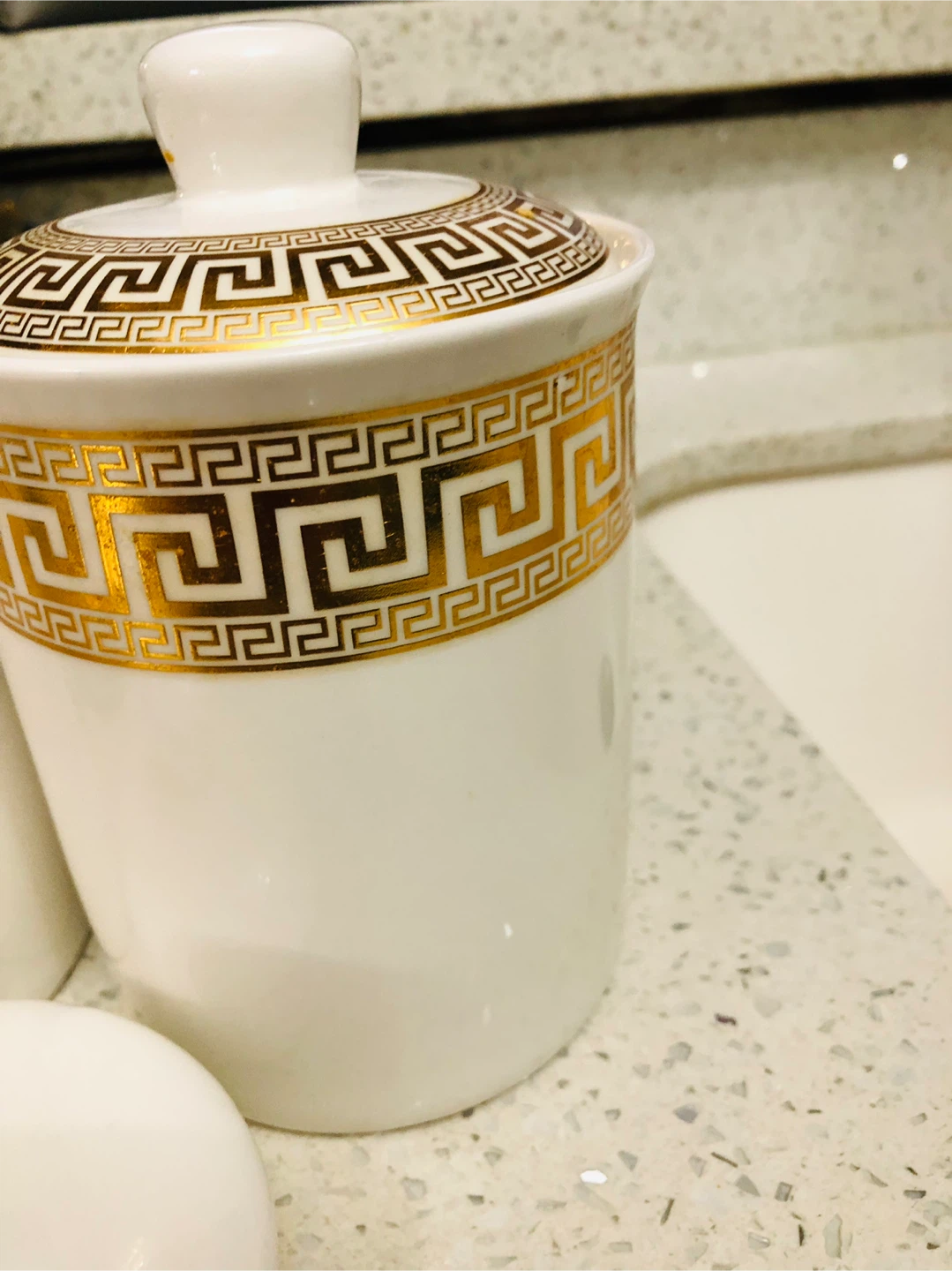 Versace White & Gold Canister Set - photo 5
