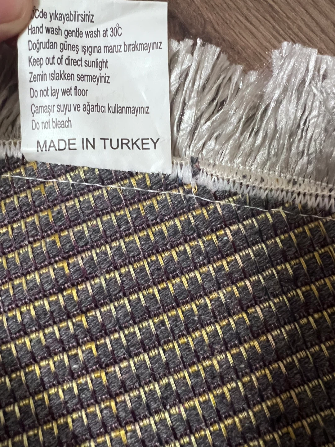 Round Decorative Rug - Made in Turkey - photo 2