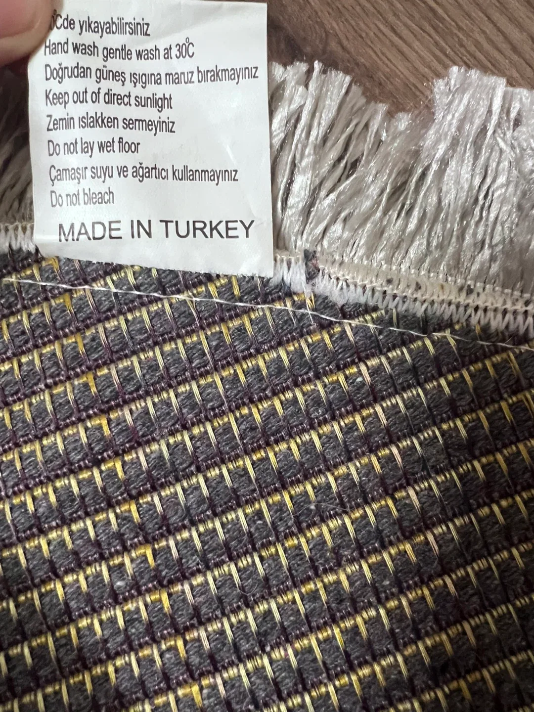 Round Decorative Rug - Made in Turkey image indicator(2)