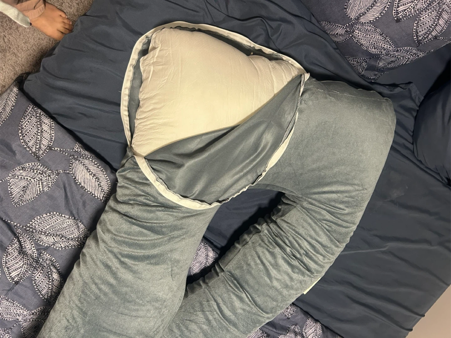 59 inch Pregnancy Pillow with removable cover - photo 2