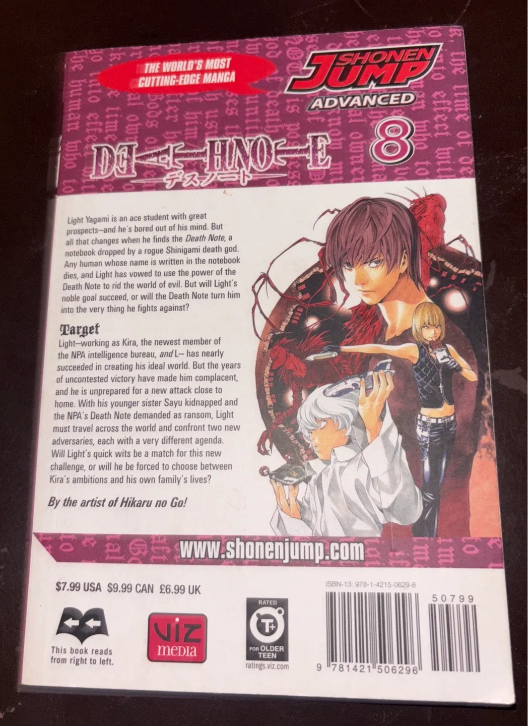 Death Note Vol 8 (Manga) image indicator(2)