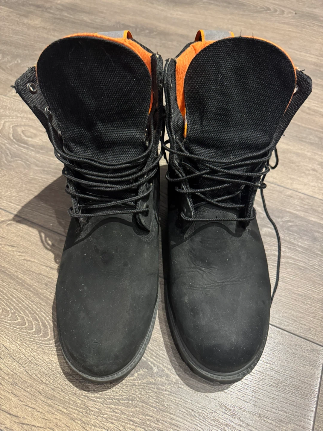 Timberland Prem 6 'Black Nubuck Boots