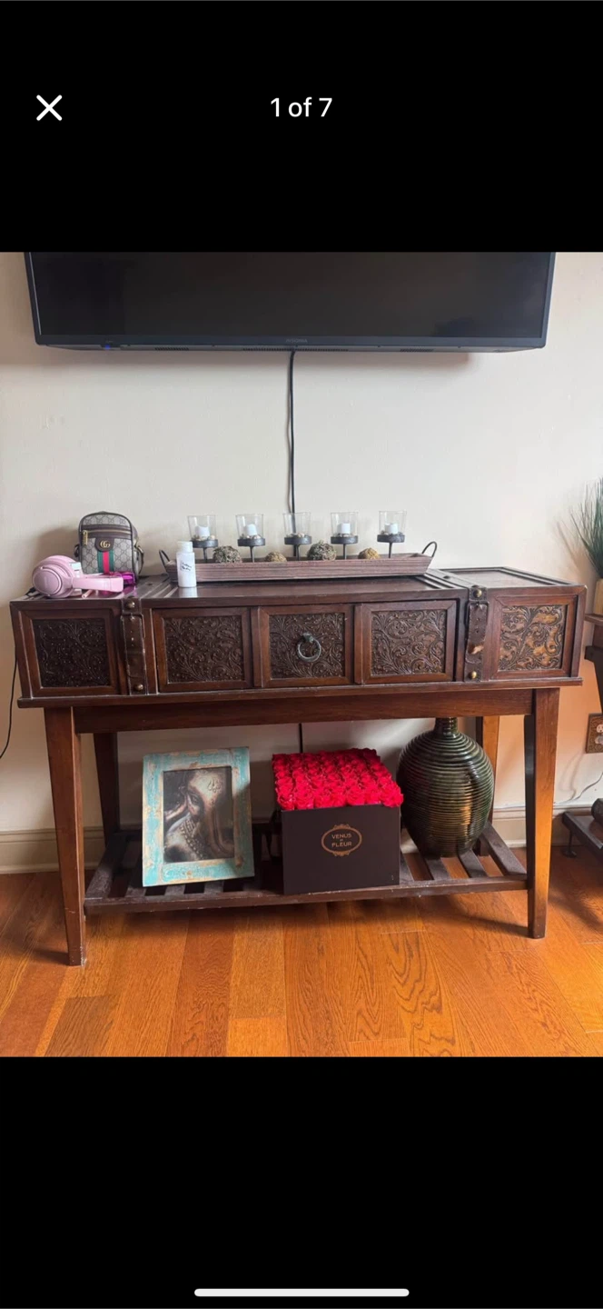 Wooden Console Table