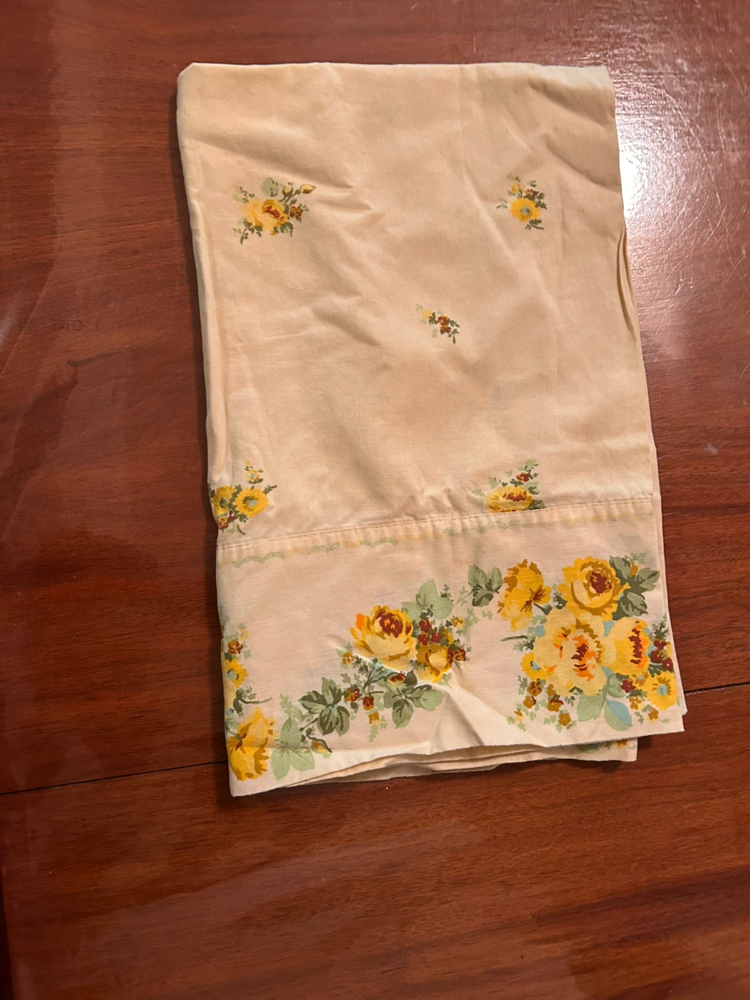 Vintage Floral Pillowcase - photo 2