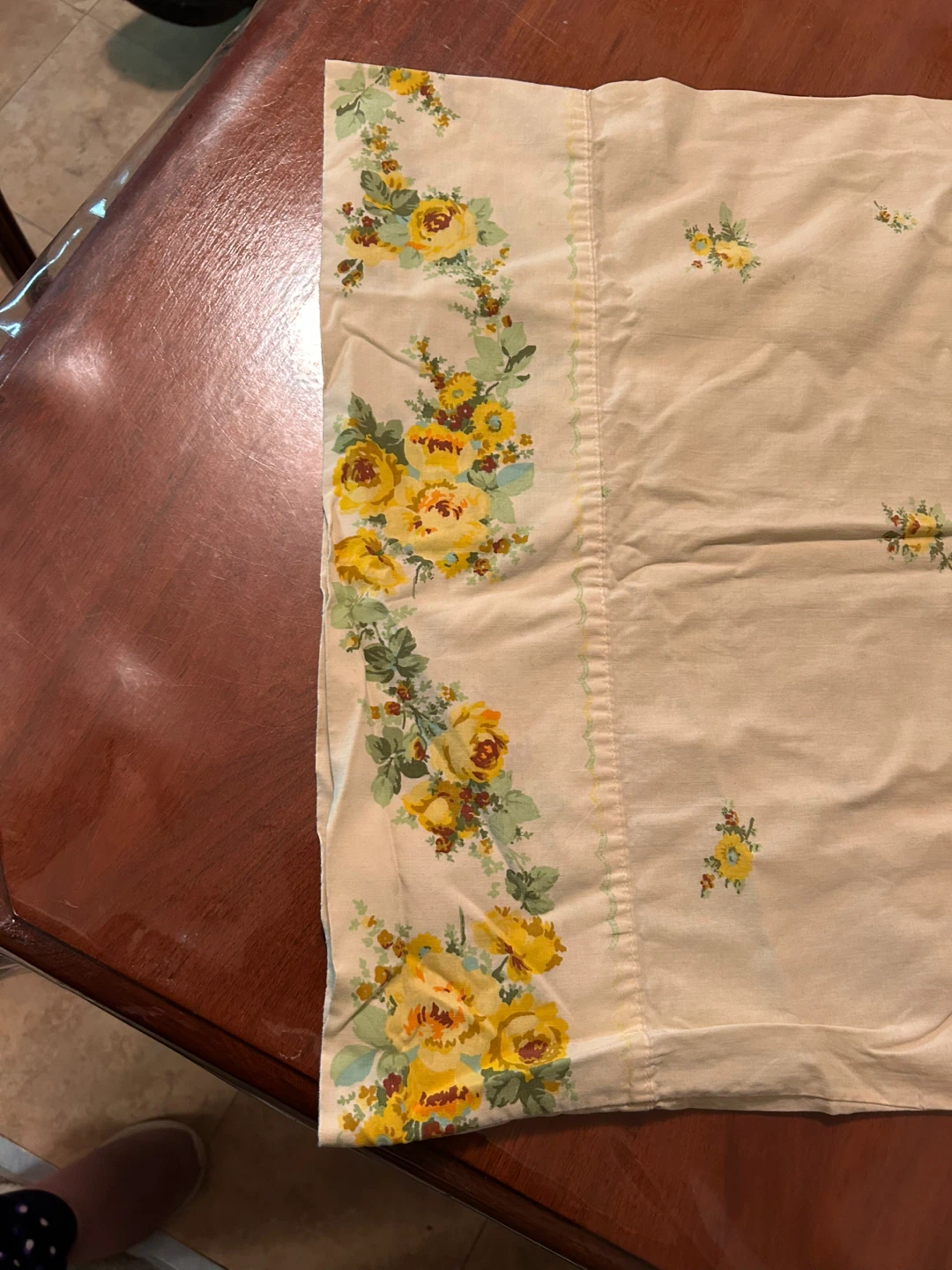 Vintage Floral Pillowcase - photo 4