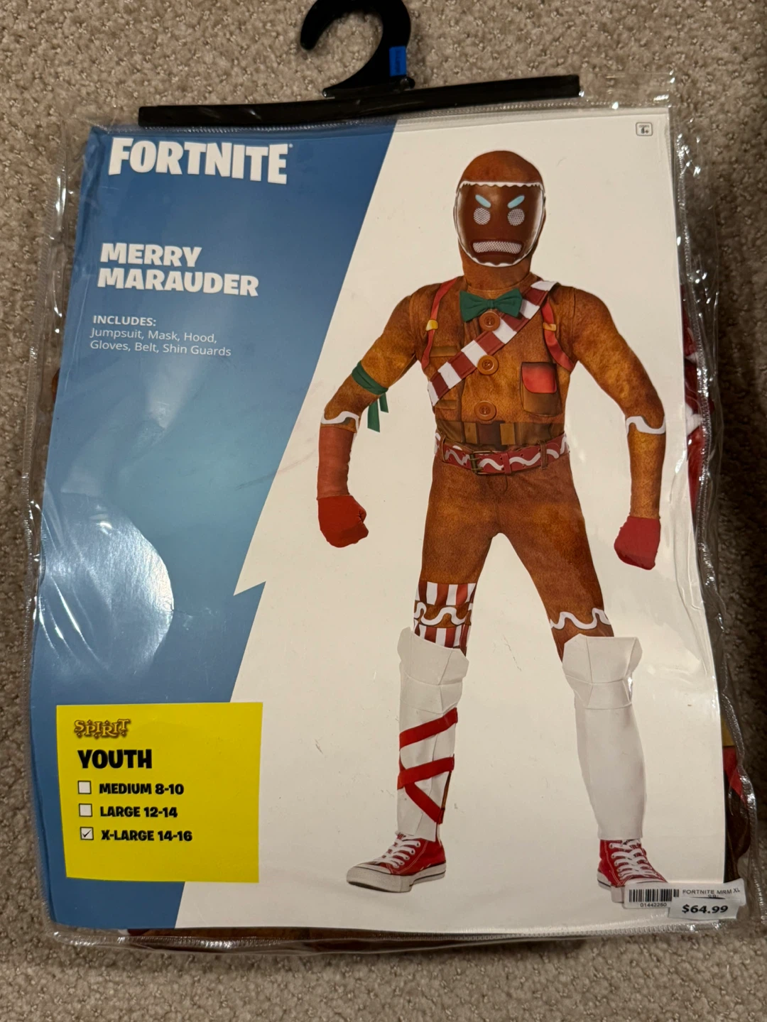 Fortnite Merry Marauder Youth Costume (Size XL)
