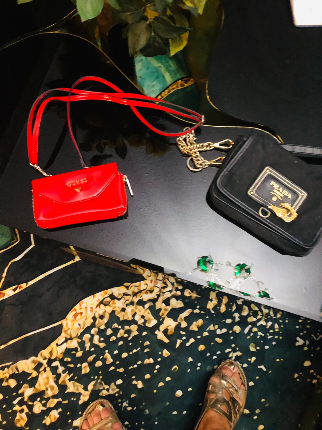 Guess Red Crossbody Bag